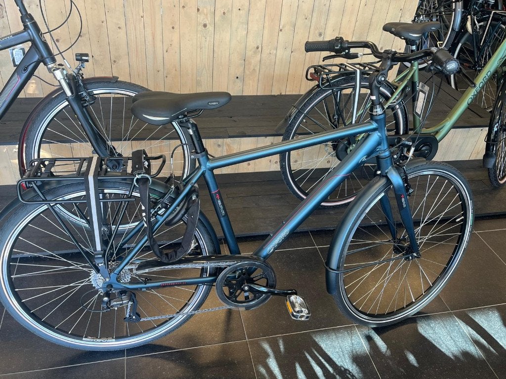 Oxford Herenfiets, Velgrem, Versnellingen, Zo goed als nieuw, 57 tot 61 cm