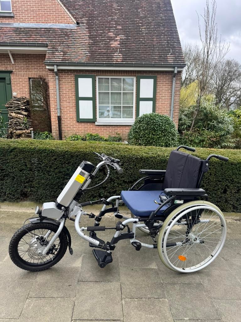Elektrische aankoppelbike Firefly Rio 25km/u rolstoel 14kg !, Diversen, Rolstoelen, Ophalen of Verzenden, Inklapbaar, Zo goed als nieuw