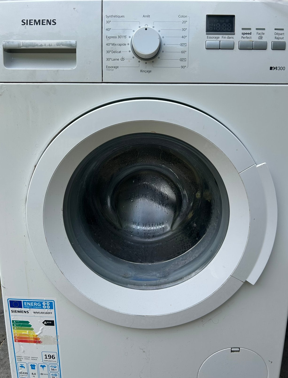 Siemens wasmachine, Elektronische apparatuur, Wasmachines, Ophalen, Gebruikt, Voorlader, 1200 tot 1600 toeren