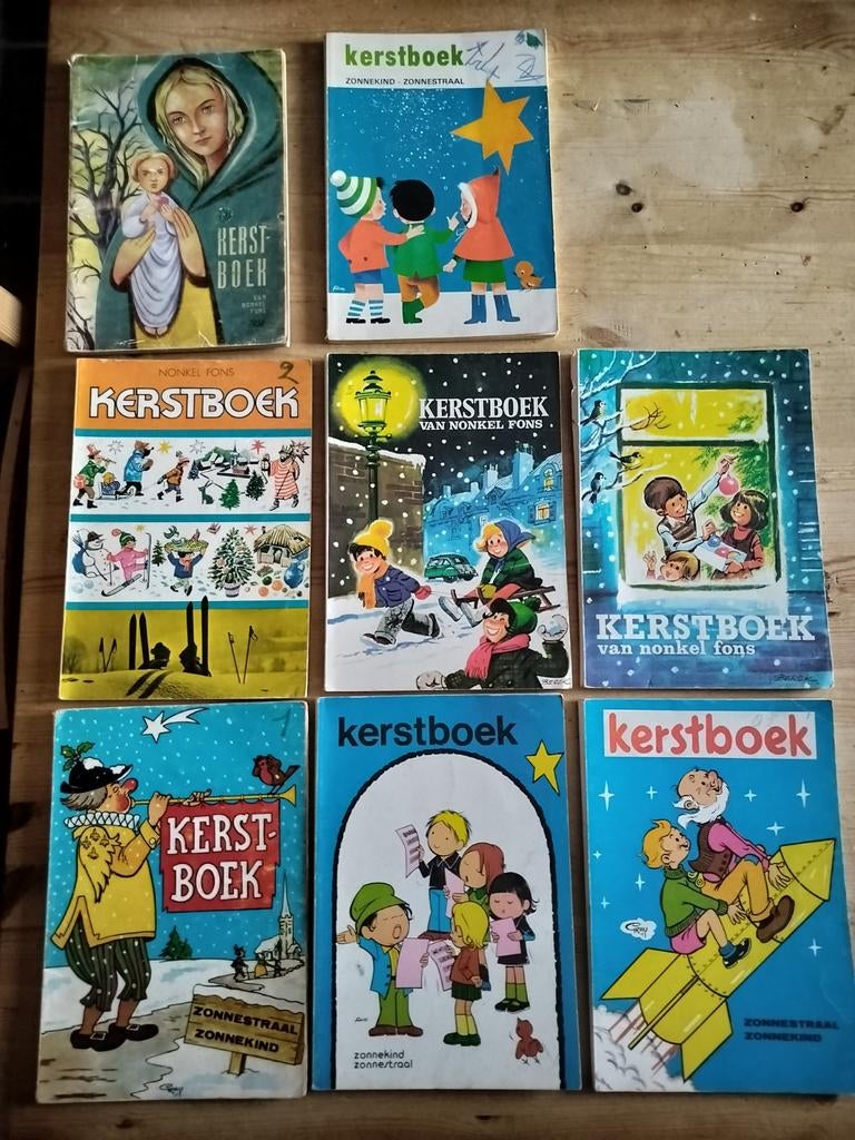 Lot Kerstboeken uitgeverij Averbode, Ophalen of Verzenden