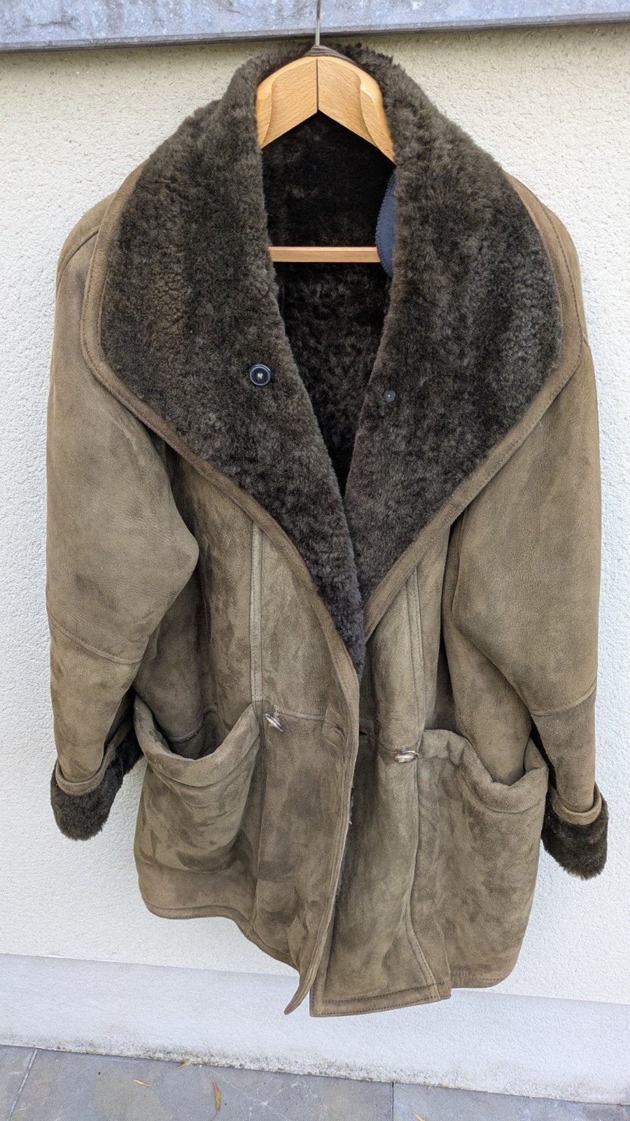 veste en mouton inversée pour femme, Enlèvement ou Envoi, Taille 42/44 (L)