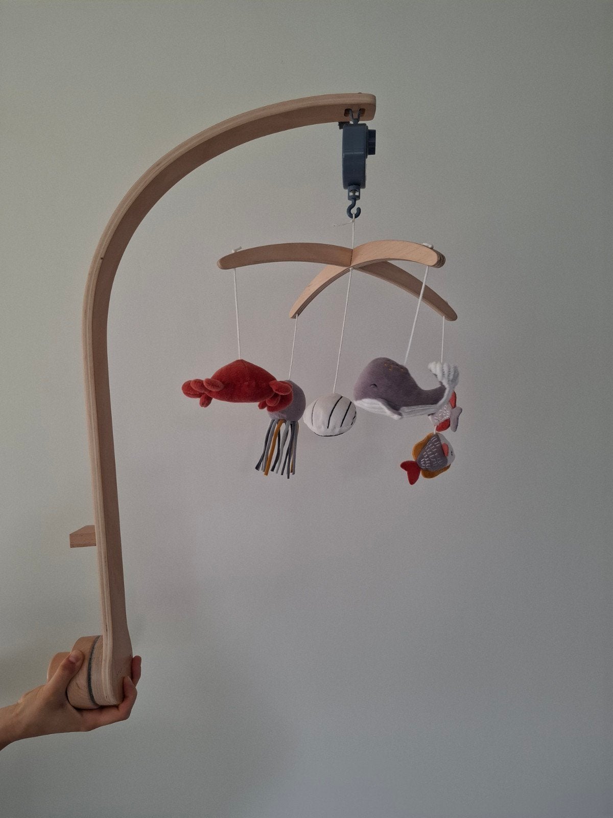 little dutch bleu ocean mobiele, Kinderen en Baby's, Ophalen, Little Dutch, Inclusief standaard, Zo goed als nieuw