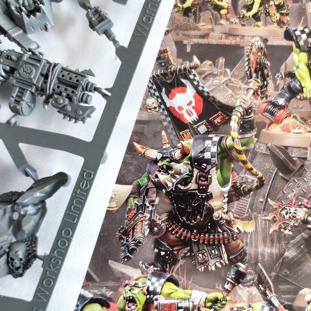 Warhammer 40K Ork Warboss – Armageddon box, Ophalen of Verzenden, Nieuw, Warhammer 40000, Figuurtje(s)