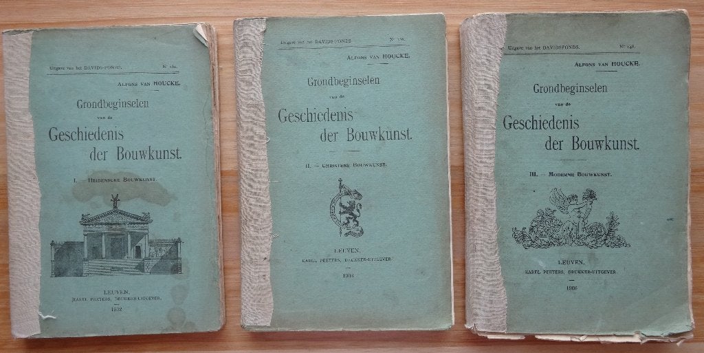 Geschiedenis van de Bouwkunst, 1902***, Boeken, Gelezen, Ophalen of Verzenden, Alfons van Houcke, Architectuur algemeen