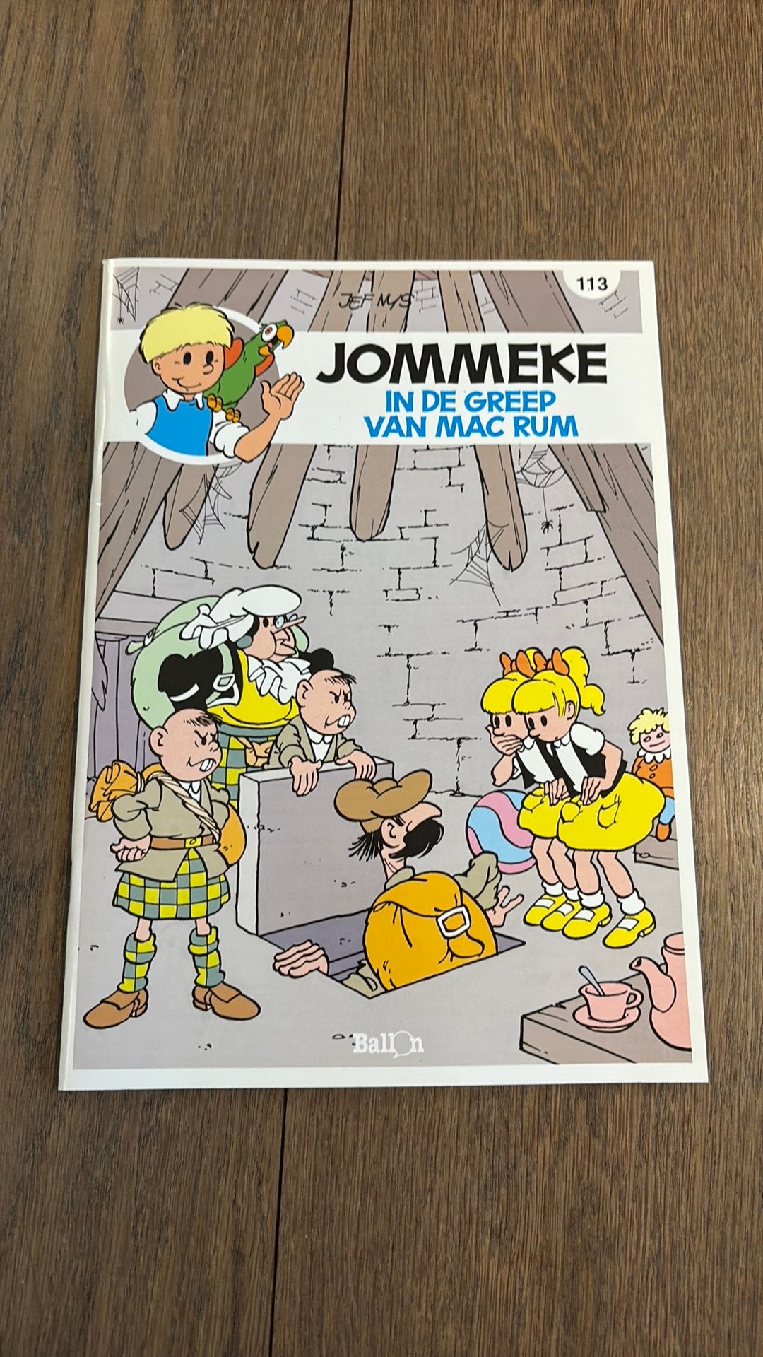 Jef Nys - In de greep van Mac Rum, Enlèvement ou Envoi, Jef Nys