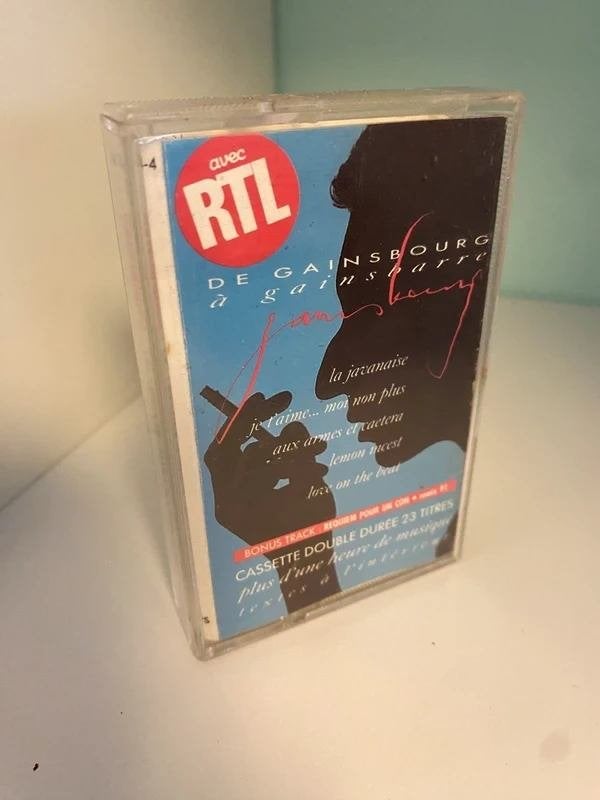 Gainsbourg – De Gainsbourg À Gainsbarre, CD & DVD, Cassettes audio, Originale, Utilisé, Envoi, 1 cassette audio