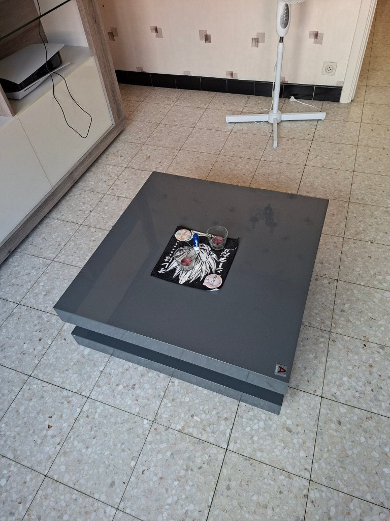 table basse, Maison & Meubles, 50 à 100 cm, Carré, Synthétique, Enlèvement