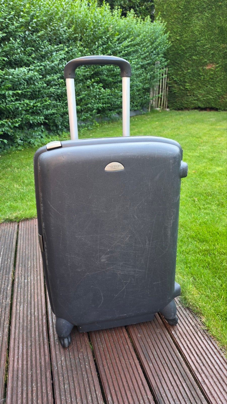 Samsonite harde reiskoffer - 4 wielen, Ophalen
