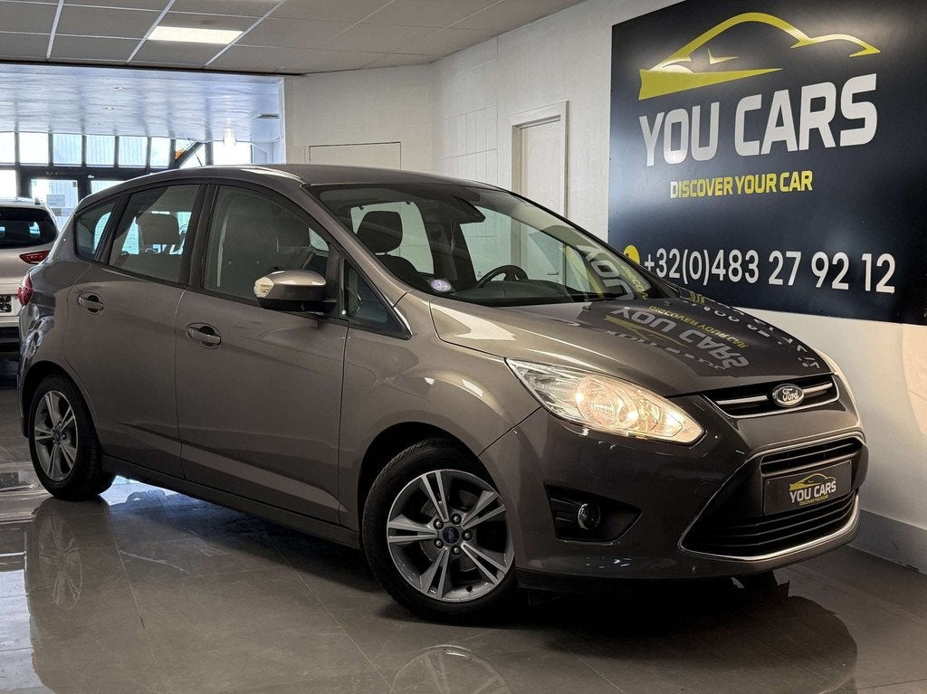 Ford C-Max 1.0 EcoBoost Titanium Style S-S 1 Jaar Garantie, Auto's, Ford, Bedrijf, Te koop, C-Max, ABS, Bluetooth, Isofix, Radio