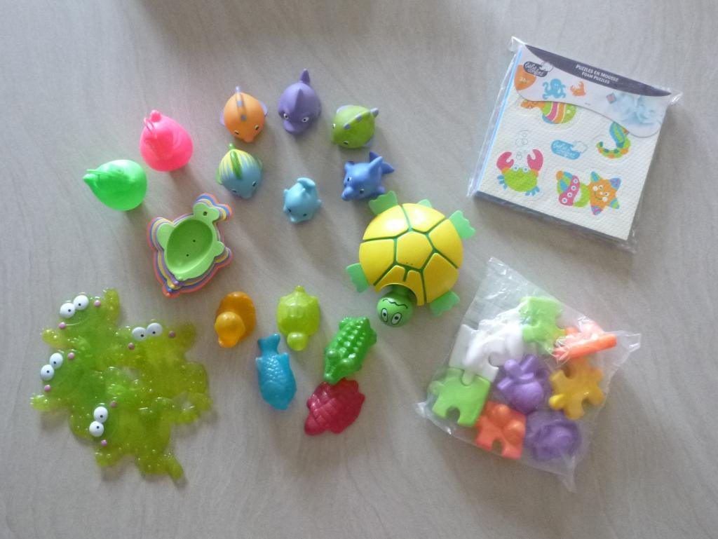 Lot de jeux de bain, Enlèvement ou Envoi, Utilisé