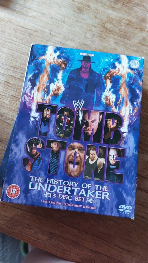 The history of the Undertaker 3 disc set, Ophalen of Verzenden