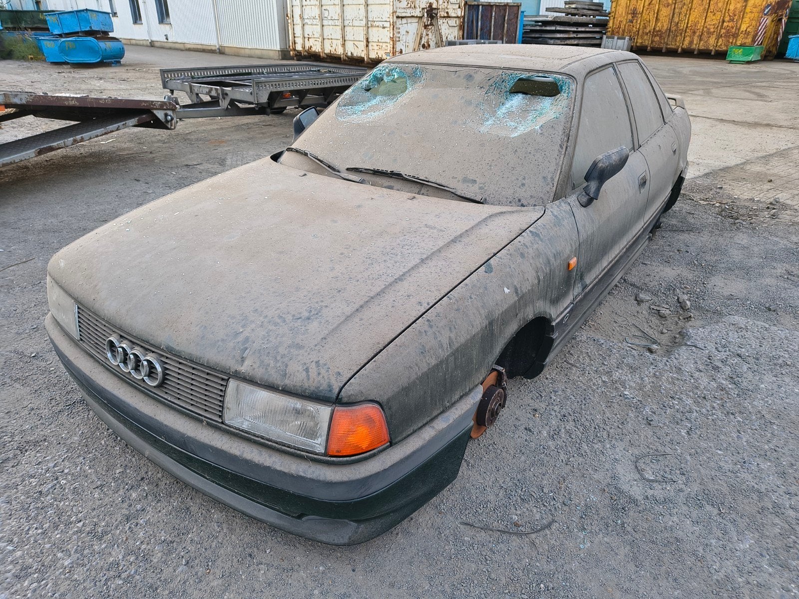 Audi 80 B3 1.8 RU à vendre en pièces détachées, Audi, Enlèvement ou Envoi, ., Arrière
