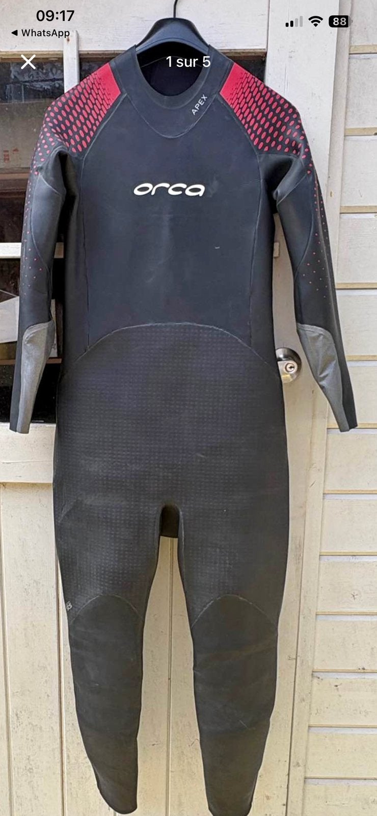 Wetsuit Triathlon Orca neuf, Watersport en Boten, Watersportkleding, Ophalen of Verzenden, Zo goed als nieuw