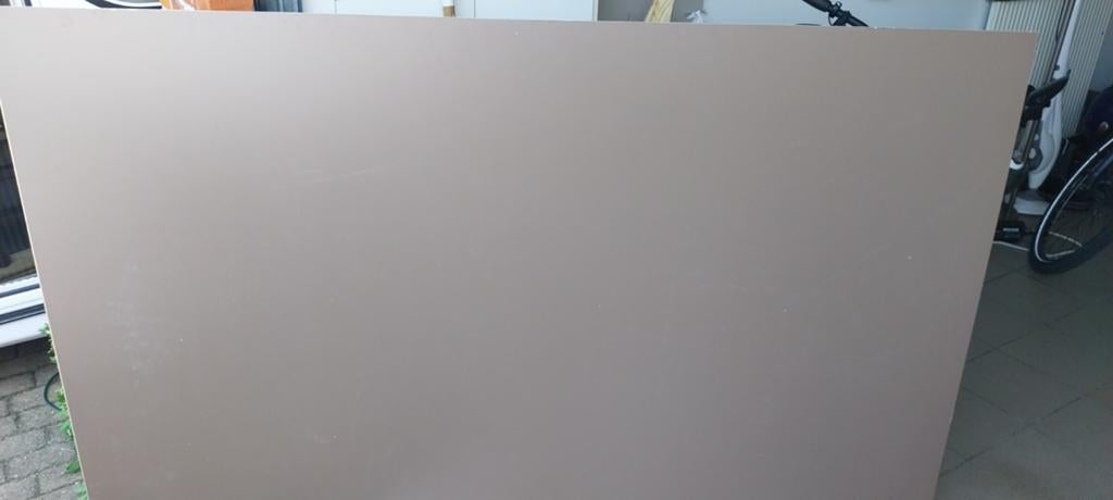 Mdf plaat 8mm bruin, Doe-het-zelf en Bouw, Ophalen