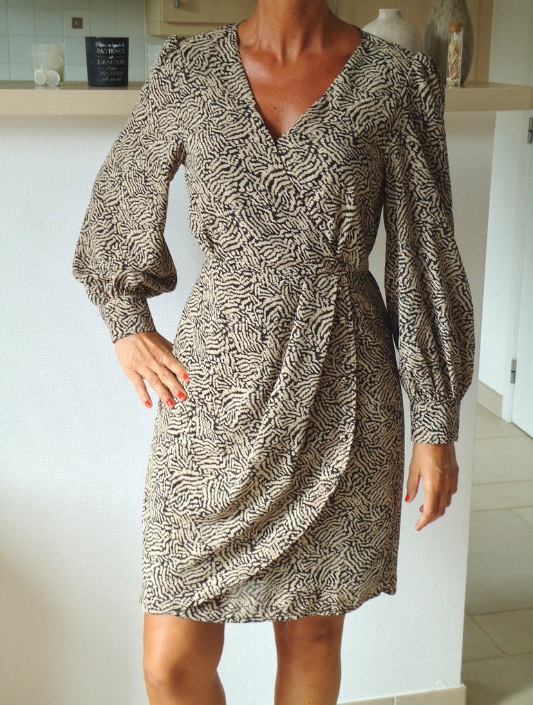 Nouvelle robe à imprimé léopard, Vêtements | Femmes, Cerise Blue, Enlèvement ou Envoi, Neuf, Taille 36 (S)