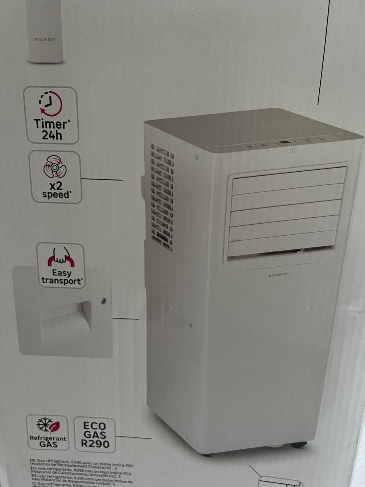 Climatisation mobile neuve – Livraison rapide possible, Minder dan 60 m³, 2 snelheden, Timer, Nieuw