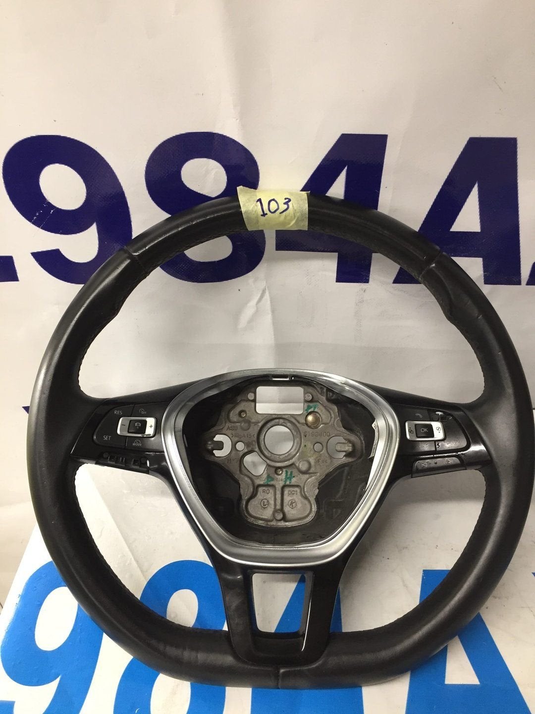 VW Polo 2G Leder Stuur MFL + ACC 2Q0419091, Volkswagen, -, Utilisé, -