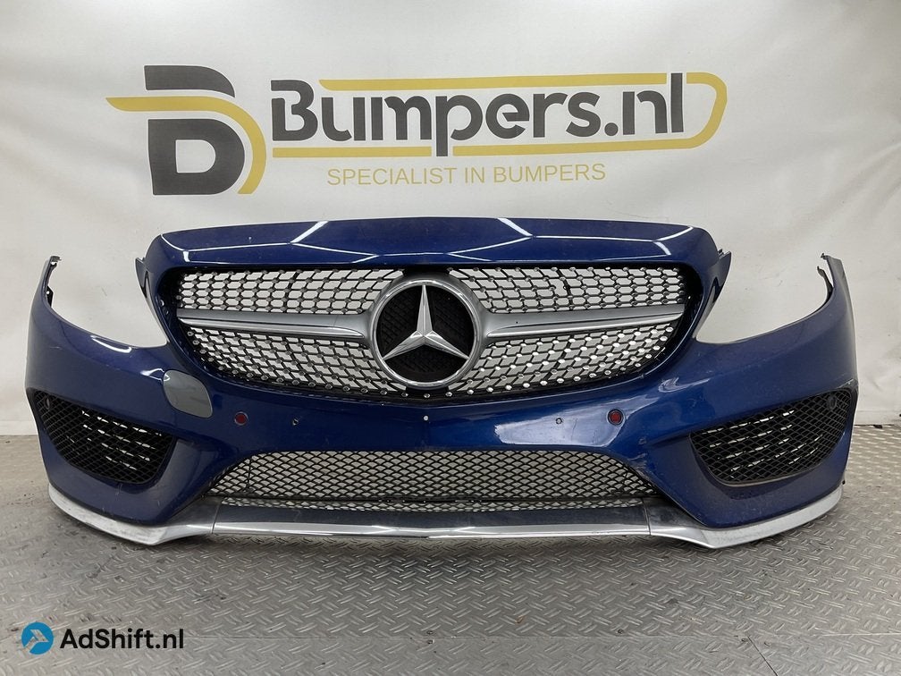 Bumper Mercedes C Klasse W205 AMG C43 14-17 A2058801840 Voor, Bumper