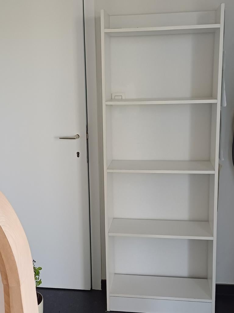 Stevig houten boekenrek wit, Ophalen