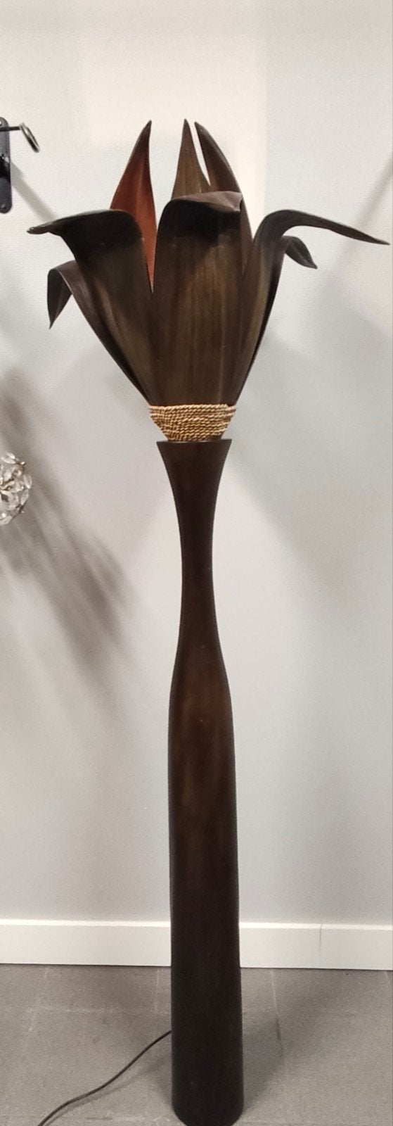 Vintage palmboomlamp, Antiek en Kunst, Ophalen
