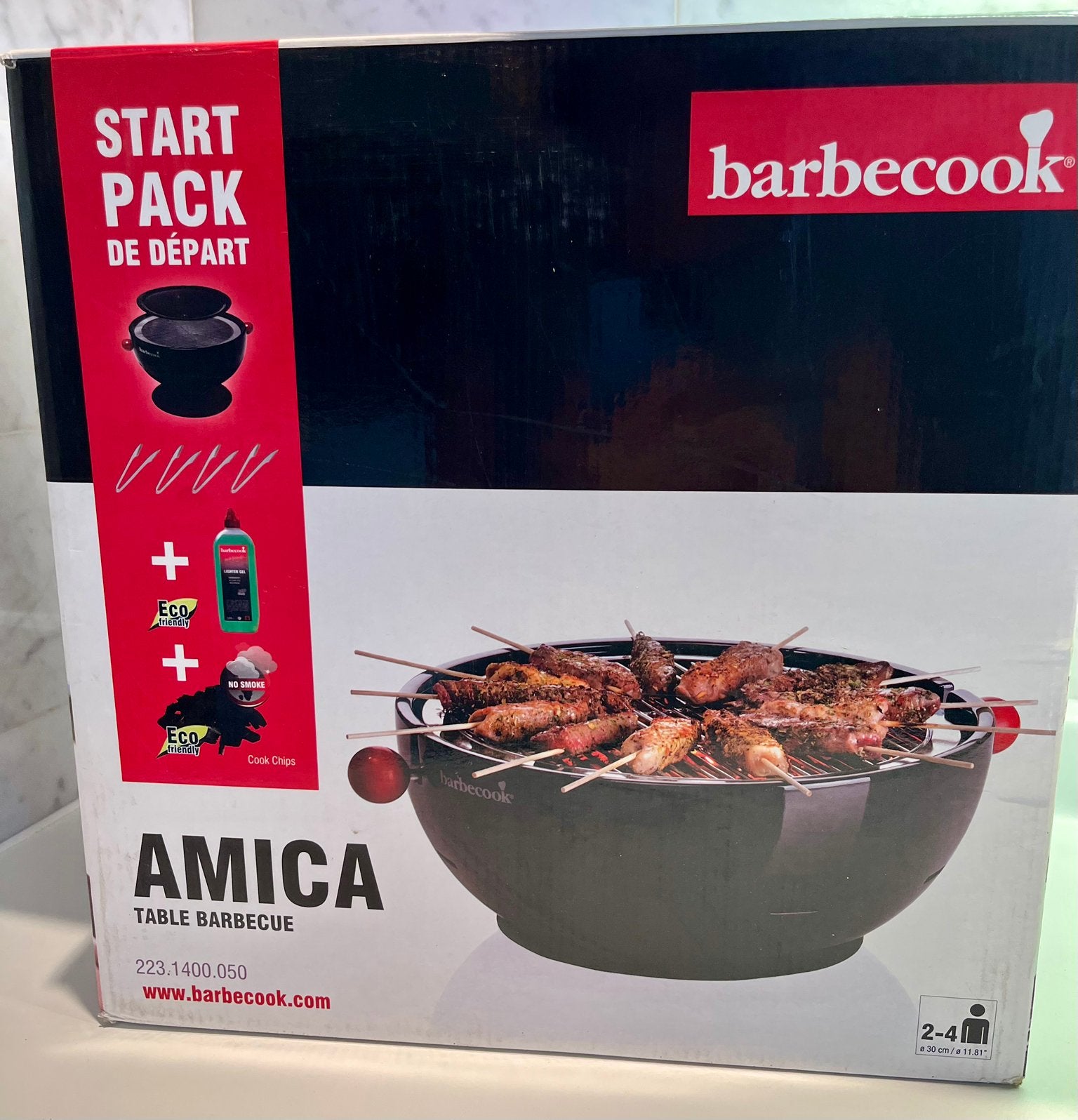 Barbecook Amica tafelbarbecue – bijna niet gebruikt –, Enlèvement, Utilisé