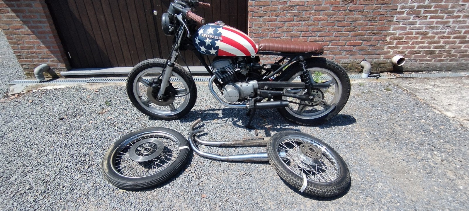 Honda 125 twin oldtimer, Motoren, Scooter