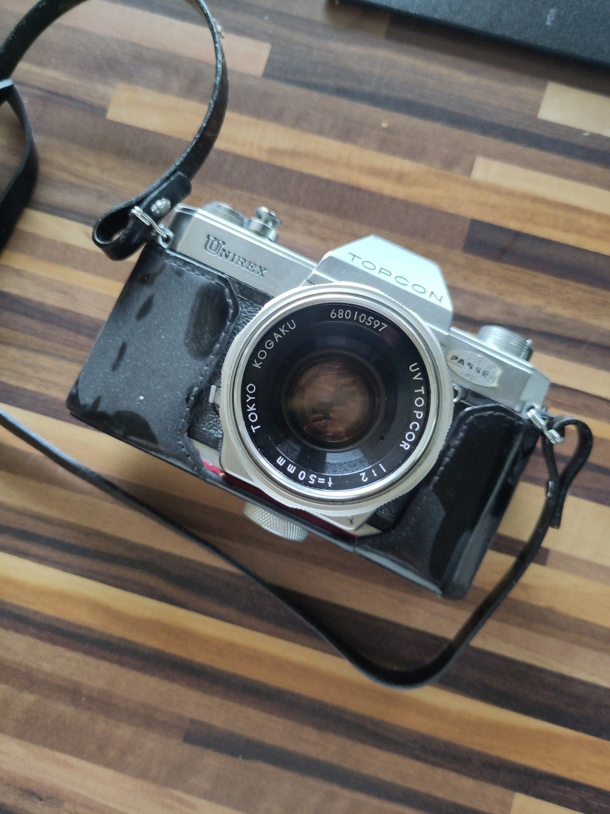 Topcon Unirex vintage 35mm spiegelreflexcamera, Ophalen, Gebruikt, Spiegelreflex