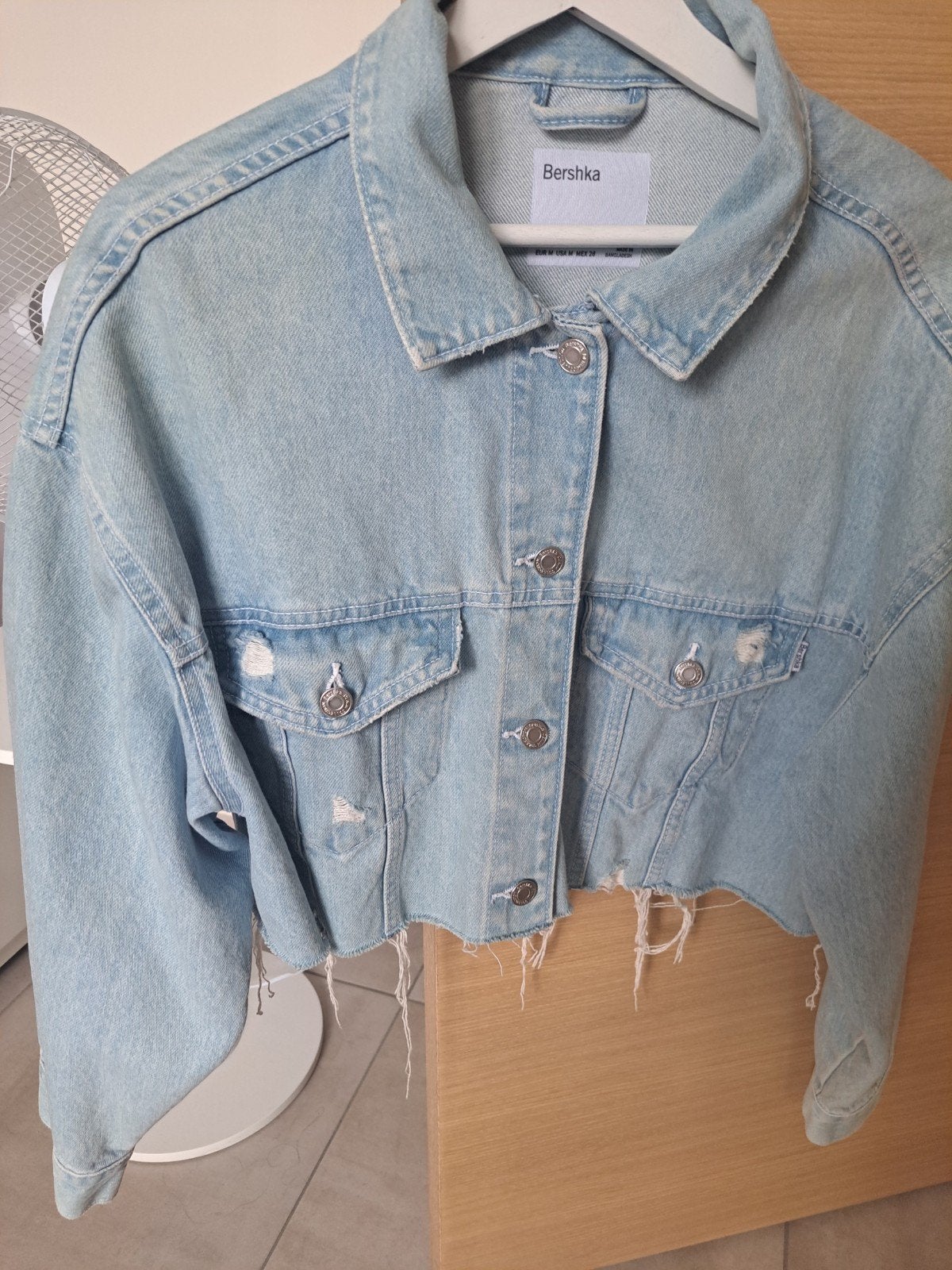 Spijkerjack van 100% katoen van Bershka, Kleding | Dames, Ophalen