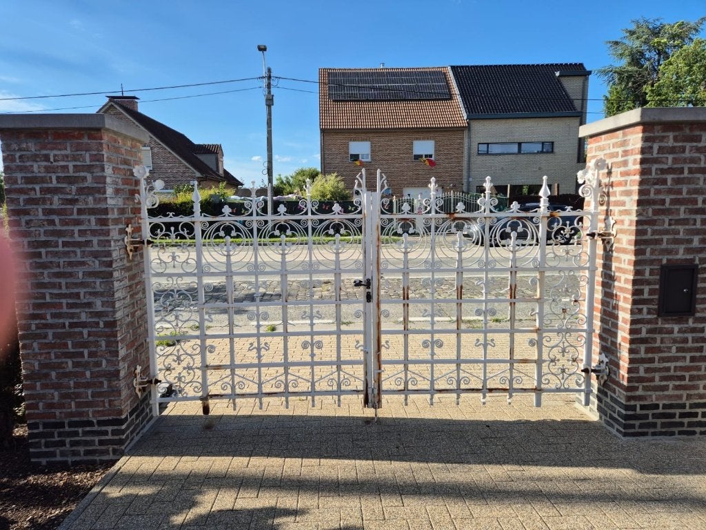 smeedijzeren hekken, Tuin en Terras, Tuinhekken en Hekwerk, Ophalen, Gebruikt, IJzer, Sierhekwerk