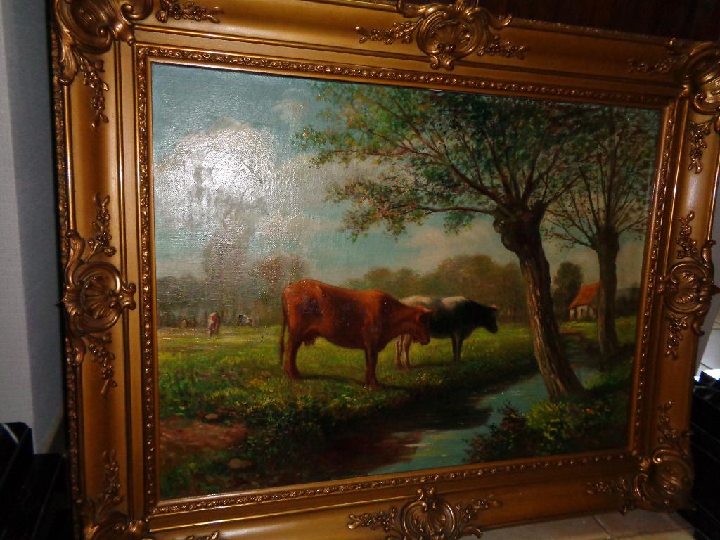 *Kasimir (1881) -Belle grande peinture - Voir au BENEZIT..., Enlèvement ou Envoi