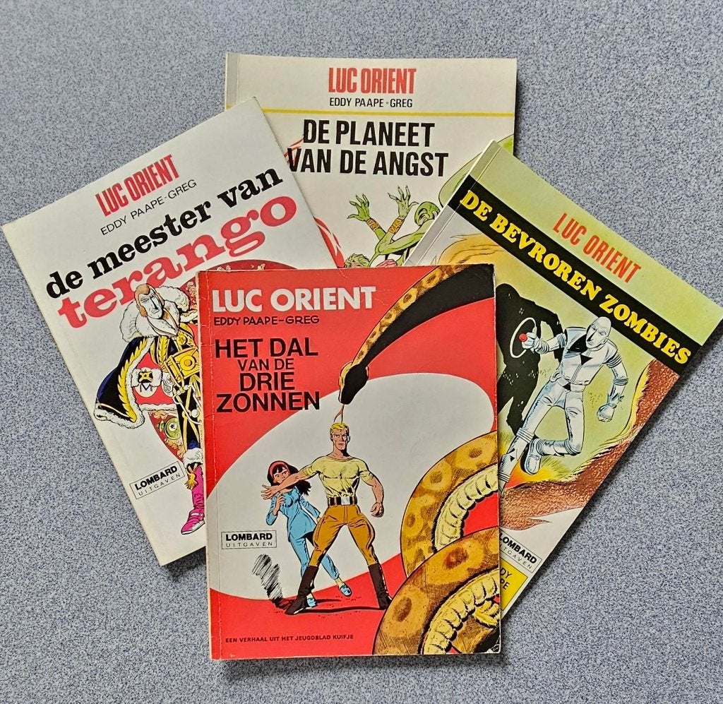 Luc Orient, Livres, Plusieurs BD, Michel Regnier; Eddy Paape, Enlèvement ou Envoi, Utilisé