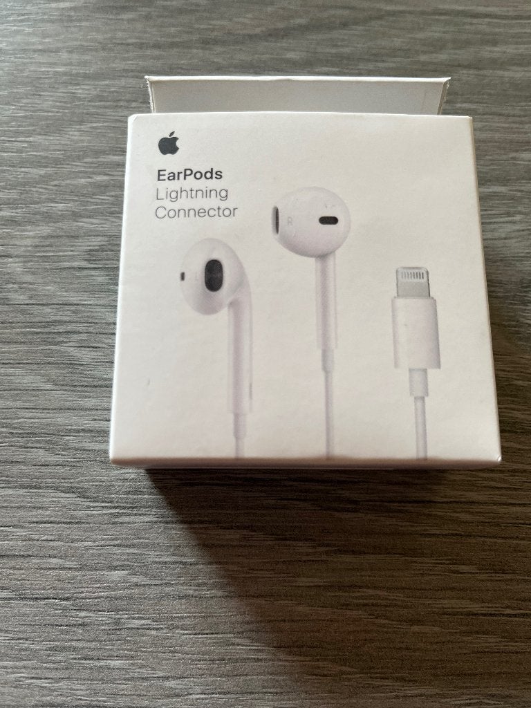 Connecteur EarPods Lightning, Télécoms, Neuf, Enlèvement ou Envoi, Apple, Blanc