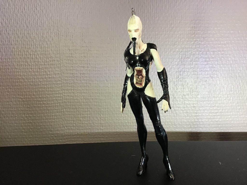 Hellraiser female cenobite 7 inch cult classics serie1, Ophalen