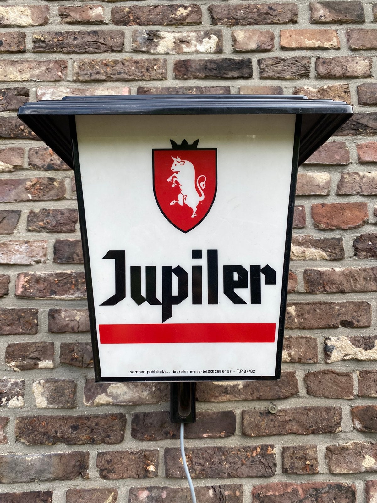 JUPILER lantaarn / lamp uit de 80's, Ophalen of Verzenden, Gebruikt, Overige typen, Jupiler