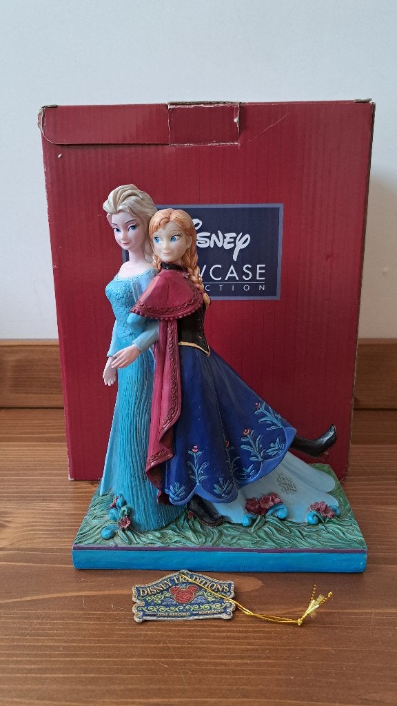 Disney Traditions - Anna & Elsa 'Sisters Forever', Ophalen of Verzenden, Overige figuren, Zo goed als nieuw, Beeldje of Figuurtje