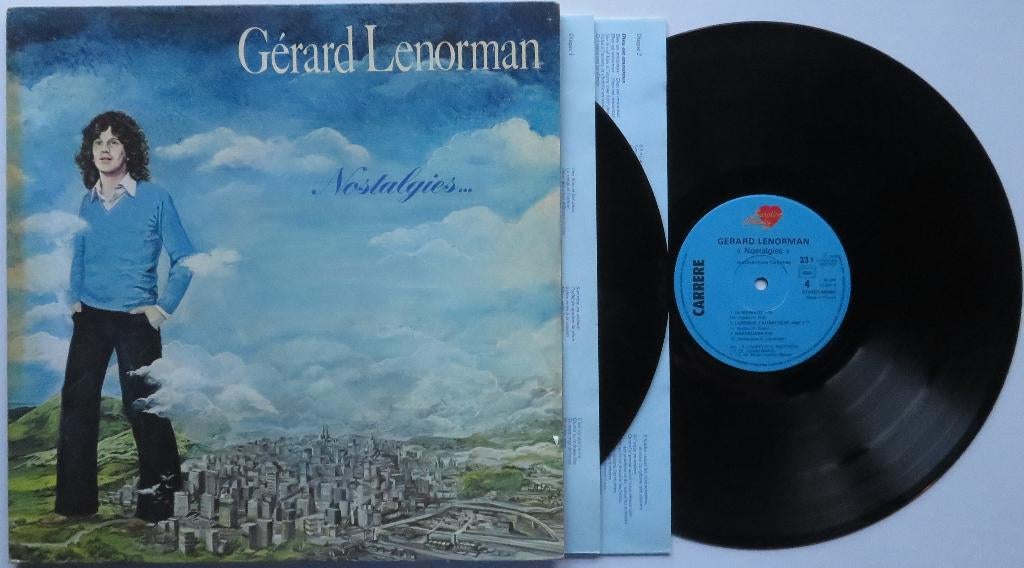Gerard Lenorman - Nostalgies. 2x Lp, Inclusief binnenhoes, Gebruikt, Ophalen of Verzenden, 1970 - 1979