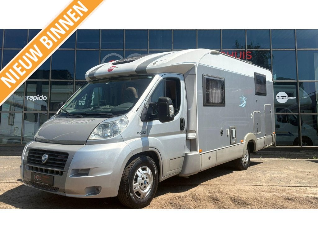 Bürstner Solano 720 T Enkele Bedden,Airco,160PK, Caravans en Kamperen, Mobilhomes, Ringverwarming, Luifel, Tot en met 2, 7 tot 8 meter
