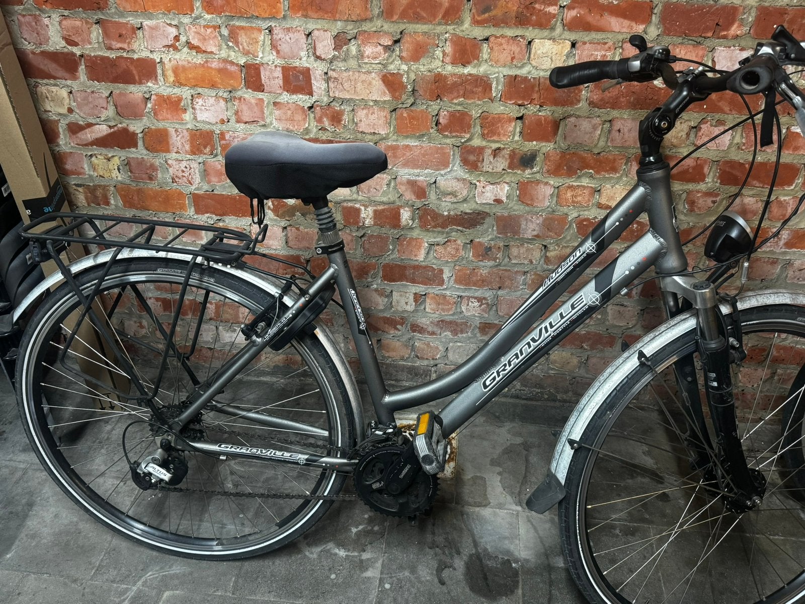 28" gemengde grote stadsfiets, Fietsen en Brommers, Ophalen, Zo goed als nieuw