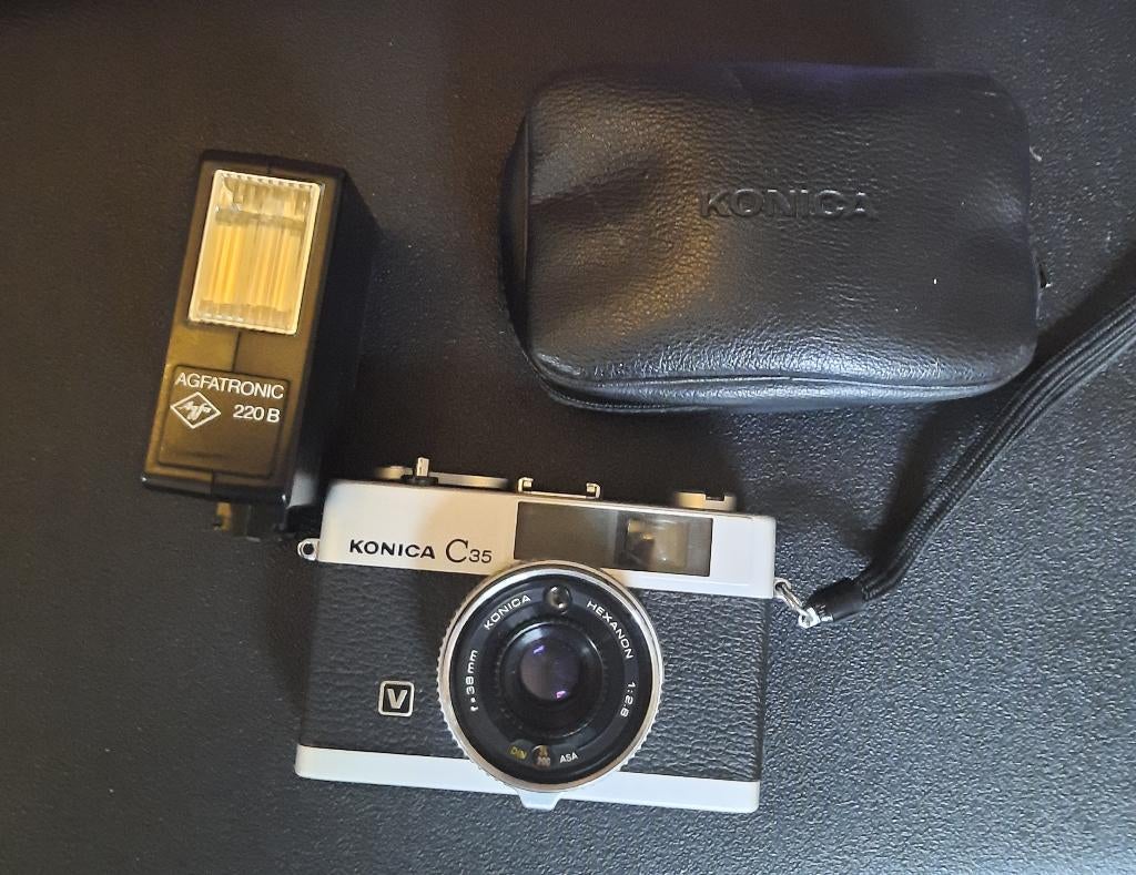 Konica C35 analoog fototoestel, Ophalen, Gebruikt, Konica