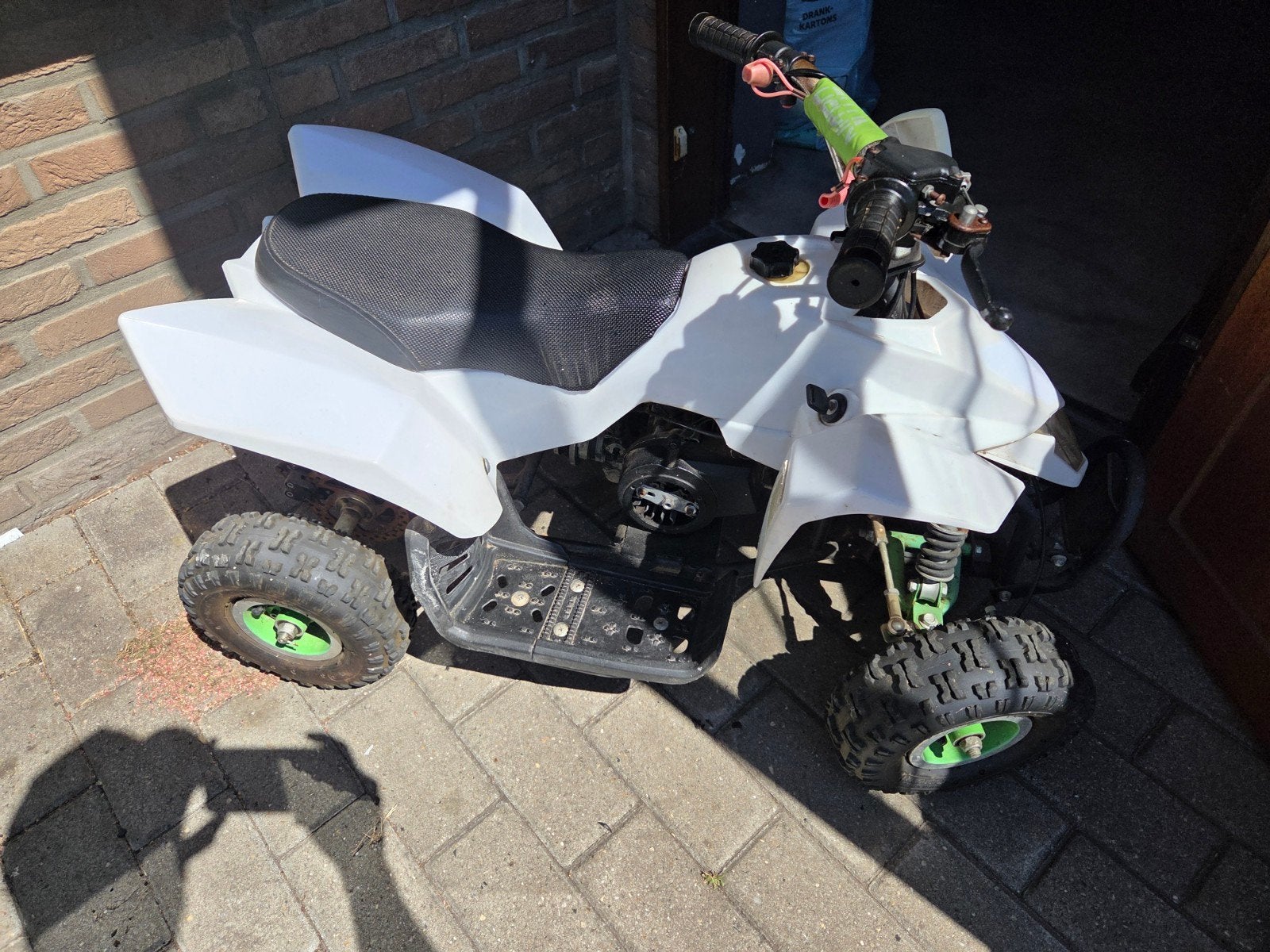 quad 49cc, Ophalen