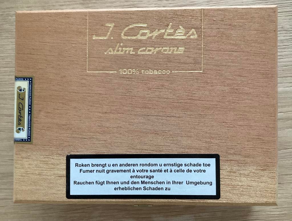 Sigarendoos J.Cortès, Verzamelen, Ophalen, Gebruikt, Overige typen