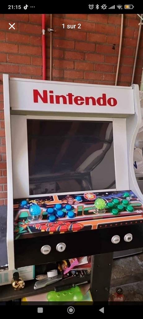 Zelfgemaakte arcademachine, Ophalen