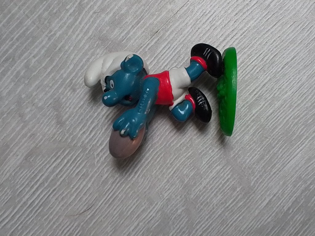 smurf smurf smurfen 20150 smurf rugby Australian, Verzamelen, Verzenden, Gebruikt