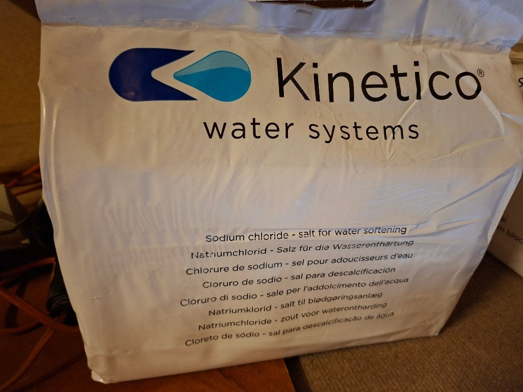 Zout waterontharder, Ophalen, Nieuw, Waterontharder met zout