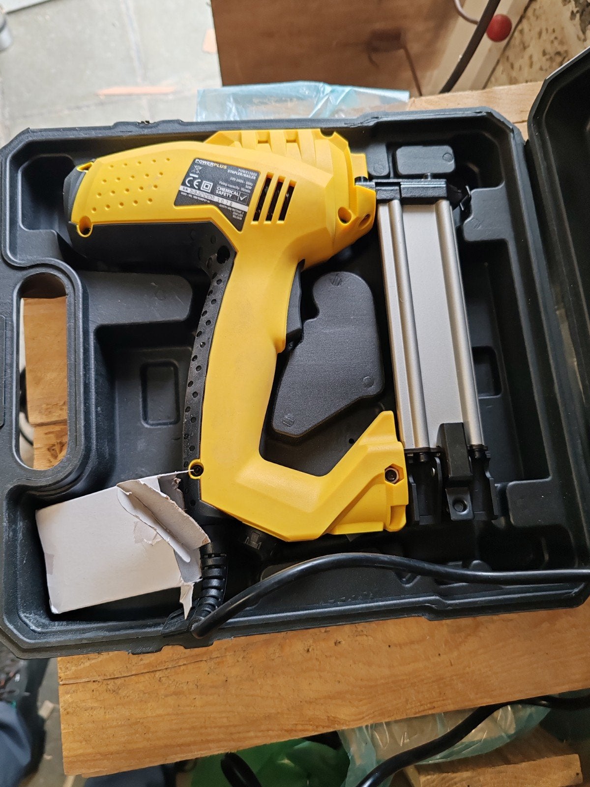 Nagelschieter powerplus, Doe-het-zelf en Bouw, Ophalen, Nieuw, Overige typen, Powerplus