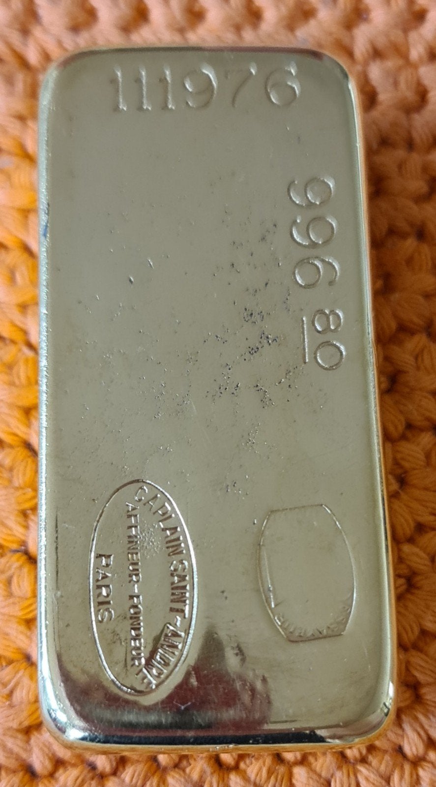 Briquet lingot factice, Enlèvement ou Envoi