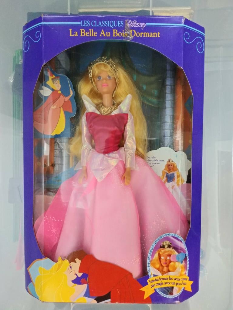 Poupée DISNEY de La Belle Au Bois Dormant (Mattel 1992), Collections, Enlèvement, Cendrillon ou Belle, Utilisé