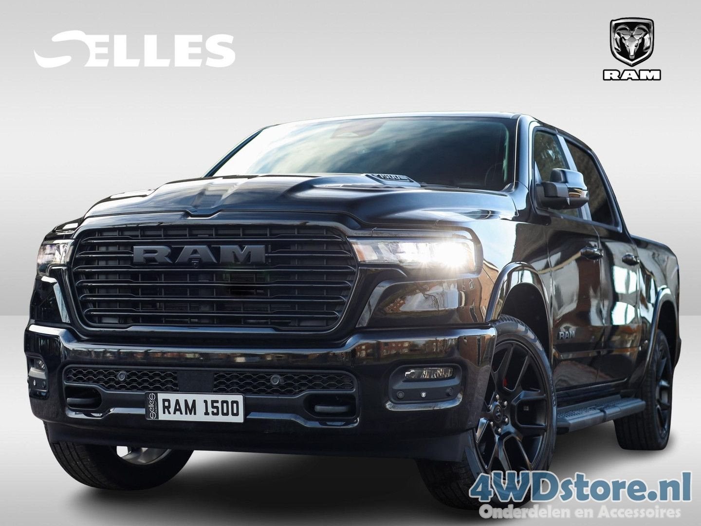 Dodge Ram 1500 2025 3.0L HURRICANE LARAMIE Night | BPM VRIJ, Capteur de stationnement, Achat, Carnet d'entretien, Automatique
