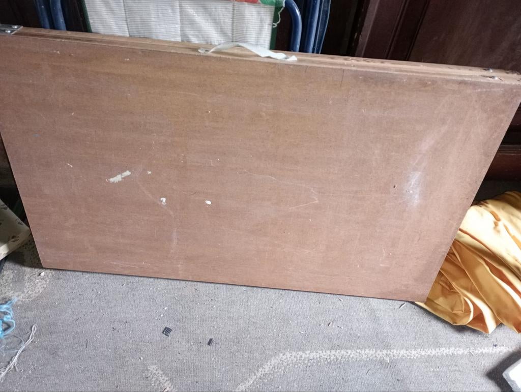 Houten behangerstafel, Bricolage & Construction, Matériel de peinture, Enlèvement, Utilisé, Autres types