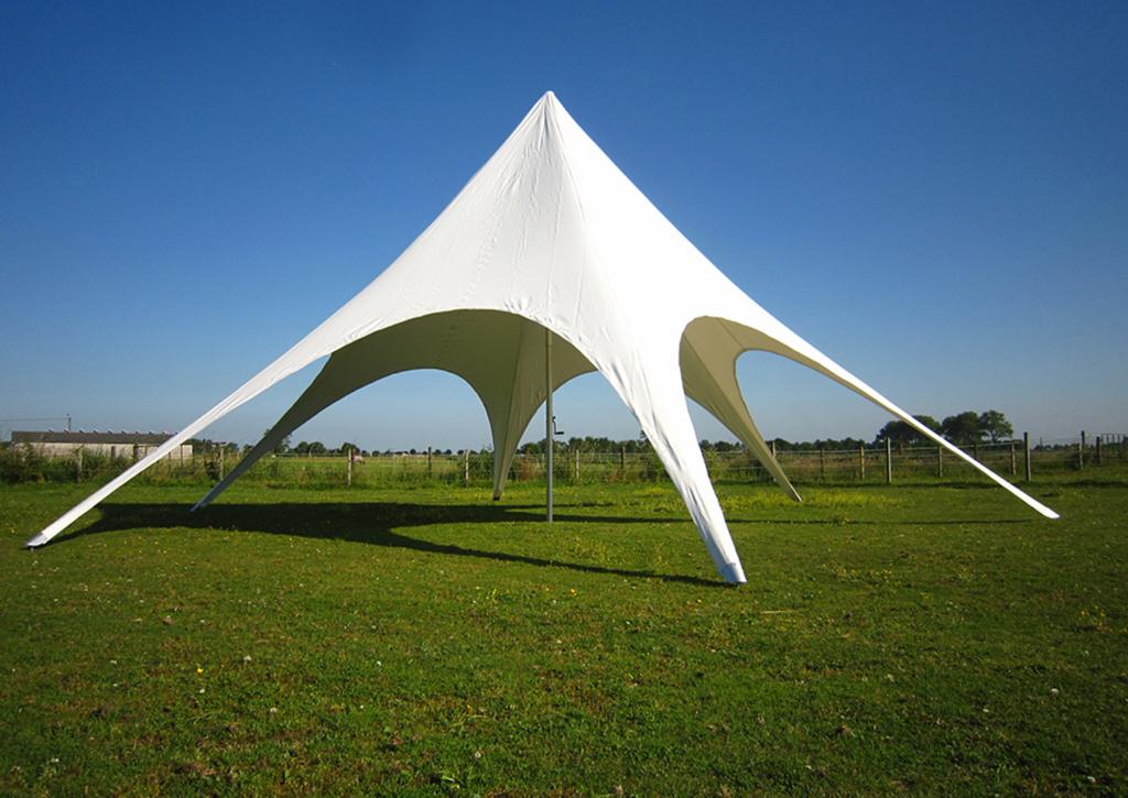 Ster tent - party tent TE HUUR, Tuin en Terras, Ophalen of Verzenden, Zo goed als nieuw, Stertent